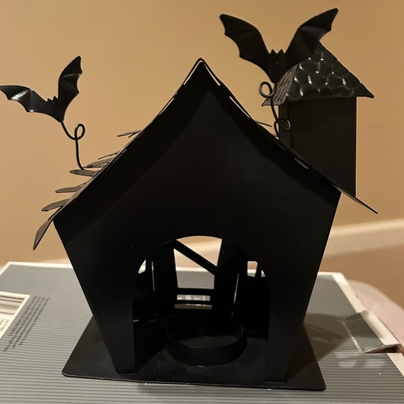 Black and Silver Haunted House Holiday Decor - Picture 2 of 4